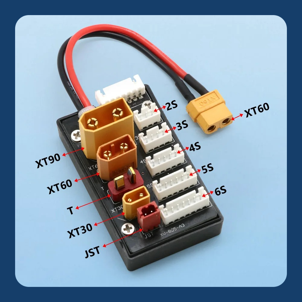 Lipo Parallel Charging Board - Плата для параллельной зарядки LiPo аккумуляторов