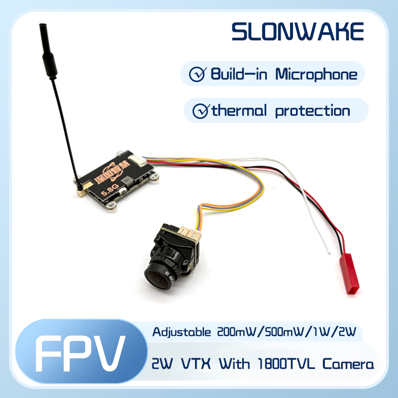 Quadcopter Frame - SLONWAKE 5.8G 56CH 2W передатчик VTX
