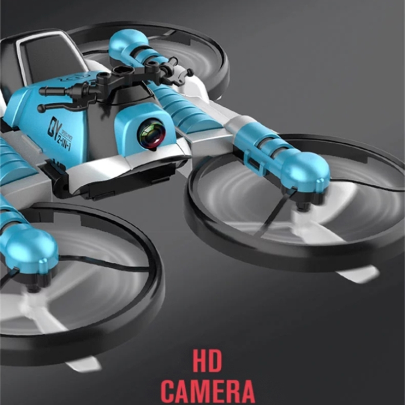 Drone Smart Rc - Наземно-воздушный двухрежимный дрон-трансформер 2-в-1 с пультом