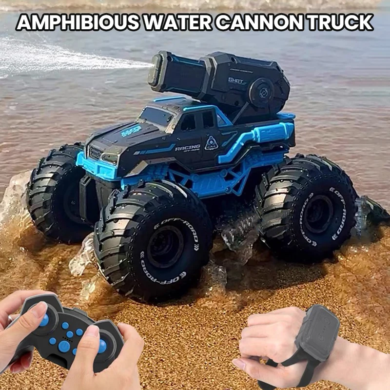 Drone Or Rc Car - Радиоуправляемый автомобиль-амфибия, 2 режима управления, дистанционное