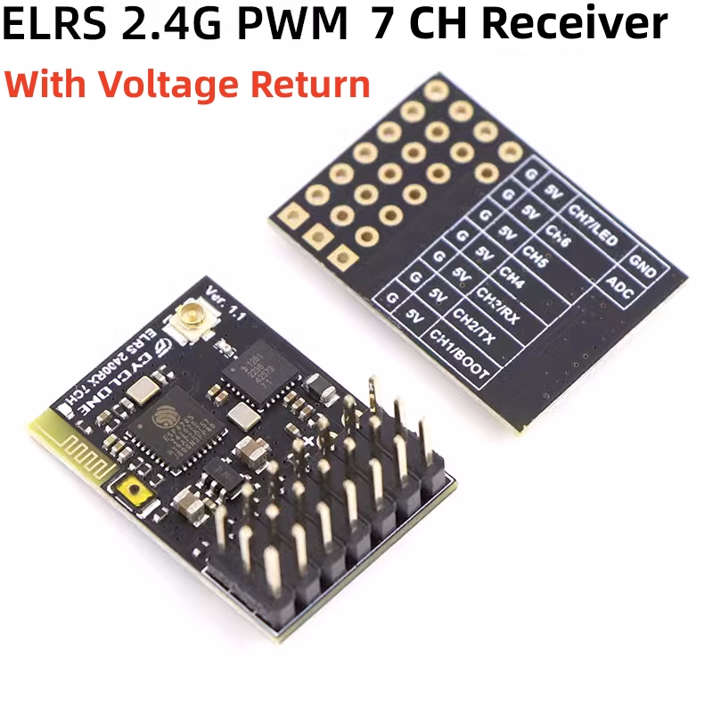 Drone Helicopter Rc - ELRS 2,4G PWM 7CH 6CH CRSF