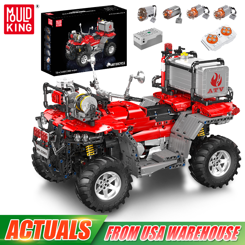 Drone Or Rc Car - Конструктор Mould King 23003: Техническая модель
