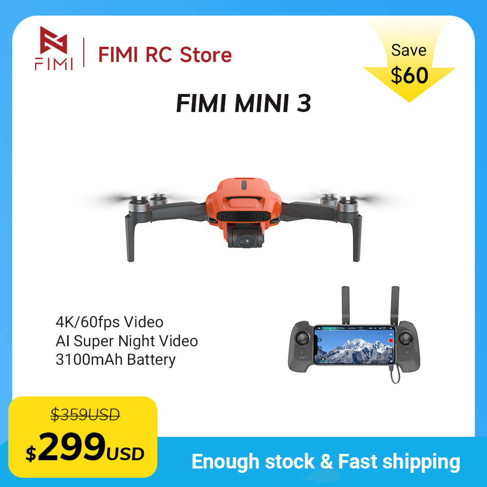 Drone Rc Gps - Дрон FIMI MINI 3 с камерой