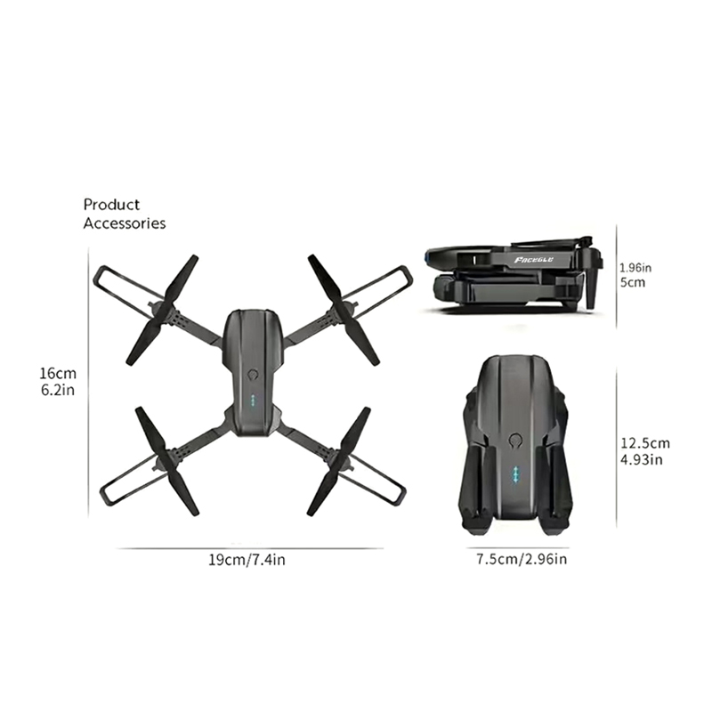 E99 Pro Mini RC Дрон FACEGLE U – обзор и цена Drone Rc E99 Pro