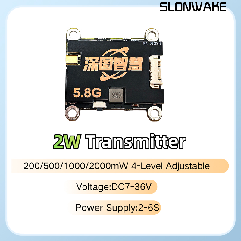 SLONWAKE 5.8G 56CH 2W передатч – обзор и цена Quadcopter Frame