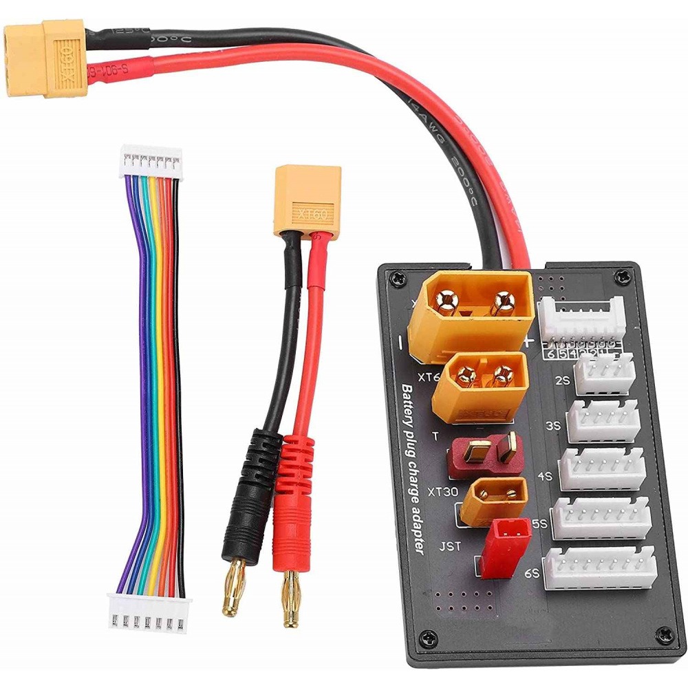 XT30 XT60 XT90 JST T Разъем Li – обзор и цена Lipo Parallel Charging Board