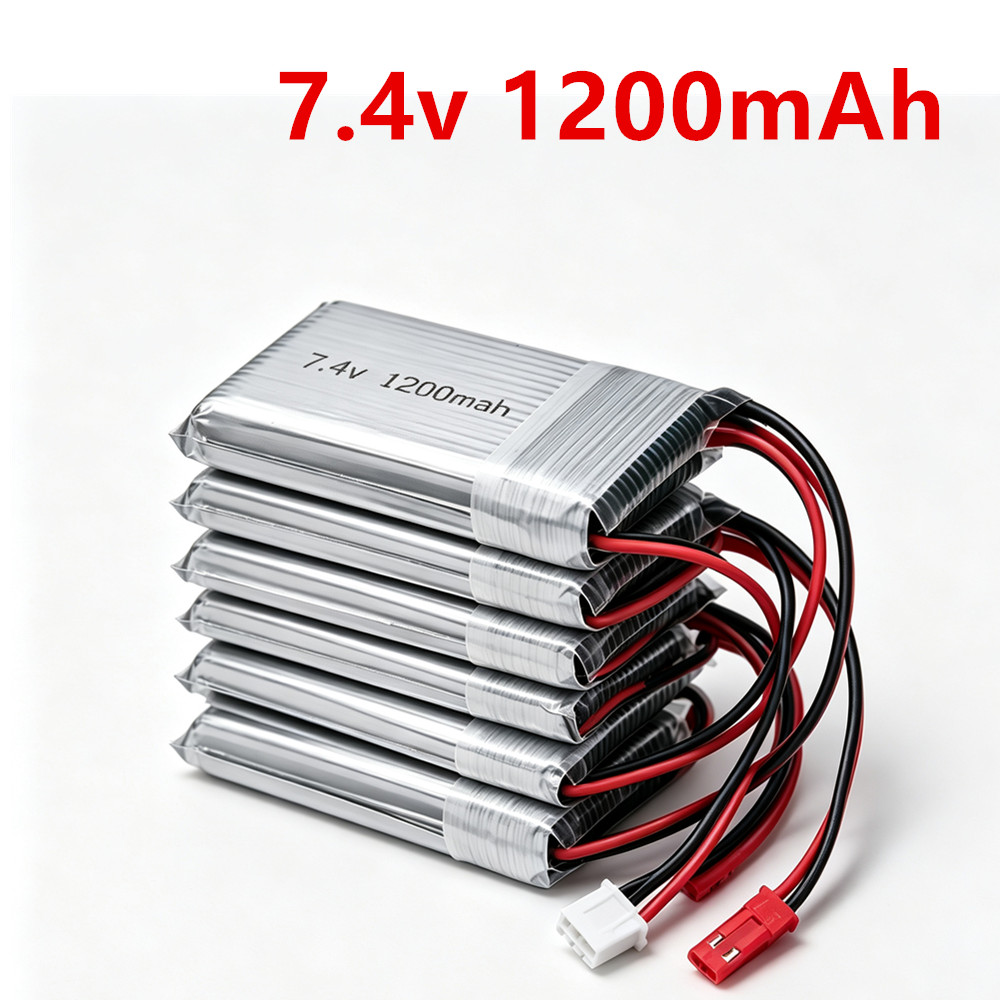 Аккумулятор LiPo 7.4В 2S 1200м – обзор и цена Drone Mjx Rc