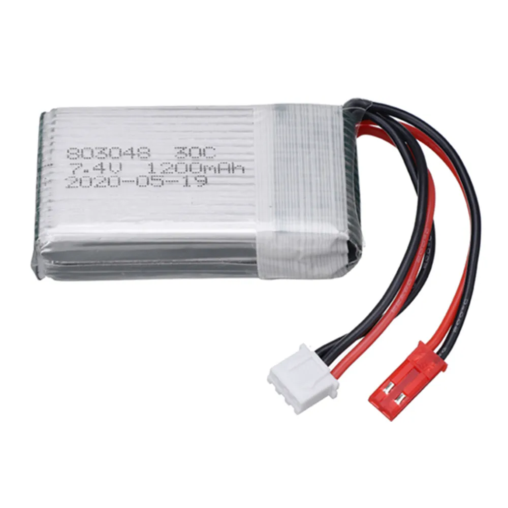 Аккумулятор LiPo 7.4В 2S 1200м – обзор и цена Drone Mjx Rc