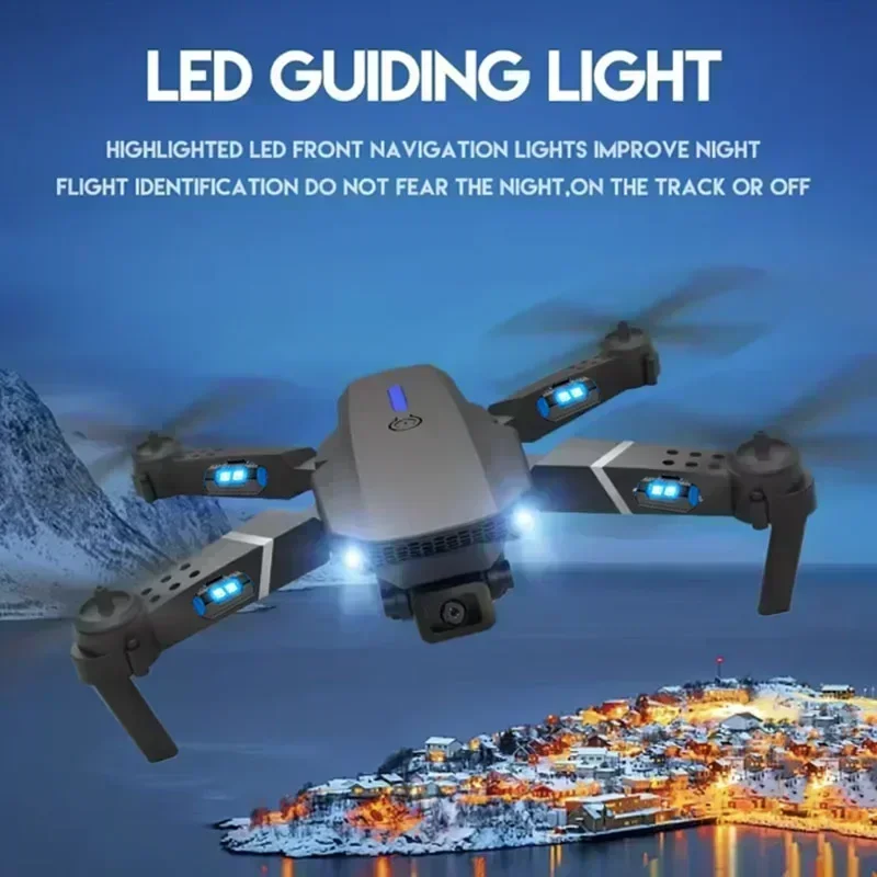 E88 Pro WIFI FPV Дрон Широкоуг – обзор и цена Drone App Rc Fpv