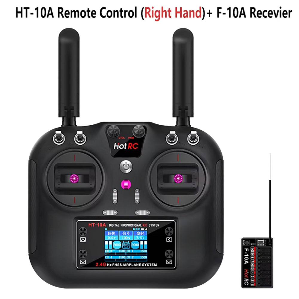 Радиопередатчик Hotrc HT-10A 2 – обзор и цена Drone Helicopter Rc