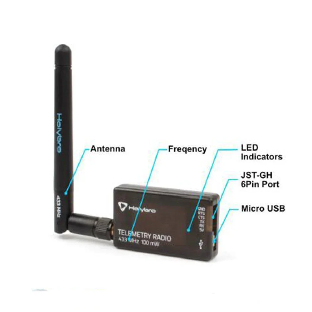 Радиомодуль HolyBro SiK Teleme – обзор и цена Telemetry Module Rc