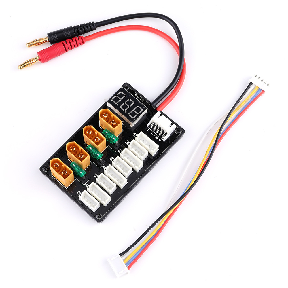 XT60 Plug 3S 4S Lipo батарея п – обзор и цена Lipo Parallel Charging Board