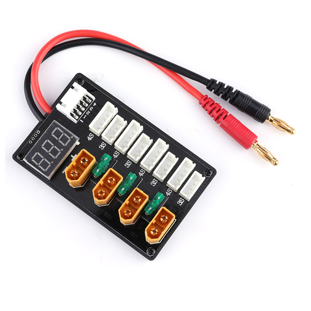 XT60 Plug 3S 4S Lipo батарея п – обзор и цена Lipo Parallel Charging Board