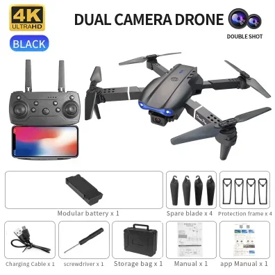 E99 K3 Pro HD 4K Дрон с двойно – обзор и цена Drone Rc E99 Pro