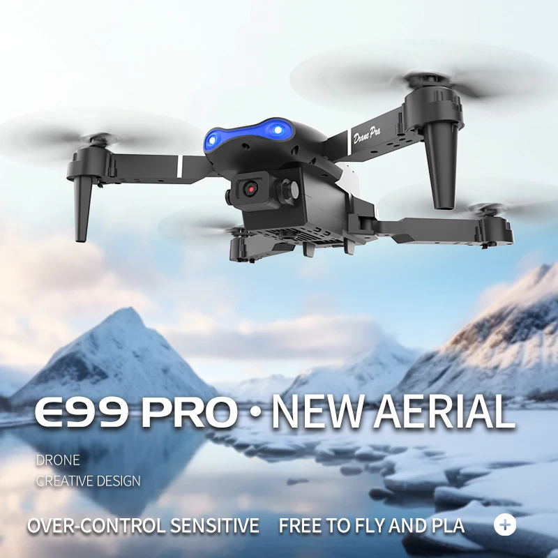 4K 5G WIFI FPV E99Pro Складной – обзор и цена Drone Rc E99 Pro