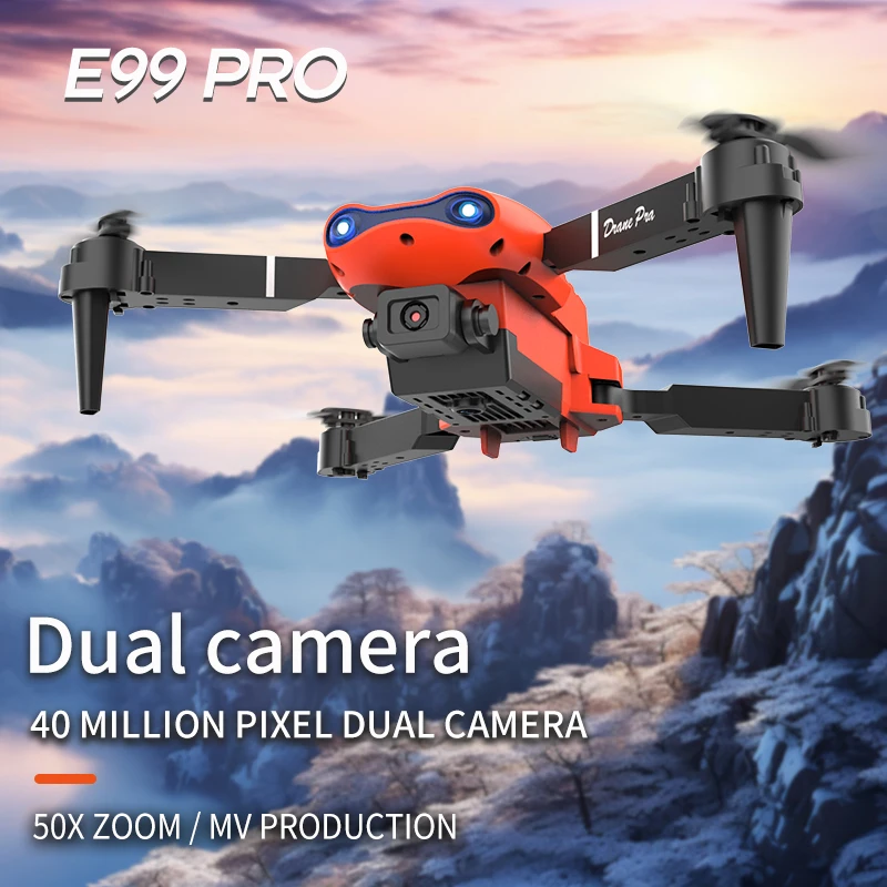 4K 5G WIFI FPV E99Pro Складной – обзор и цена Drone Rc E99 Pro